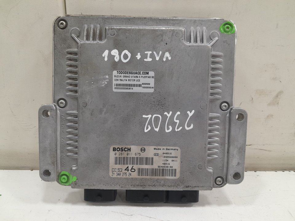 Centralita motor uce suzuki grand vitara i 2.0 hdi 110 16v 4x4 (sq 420d)