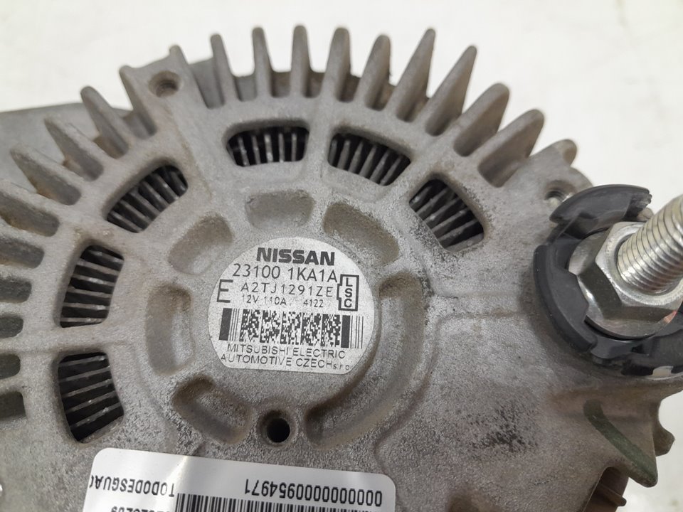 Alternador nissan juke 1.6