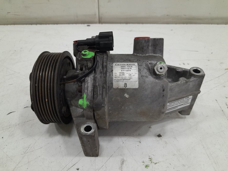 Compresor aire acondicionado nissan juke 1.6