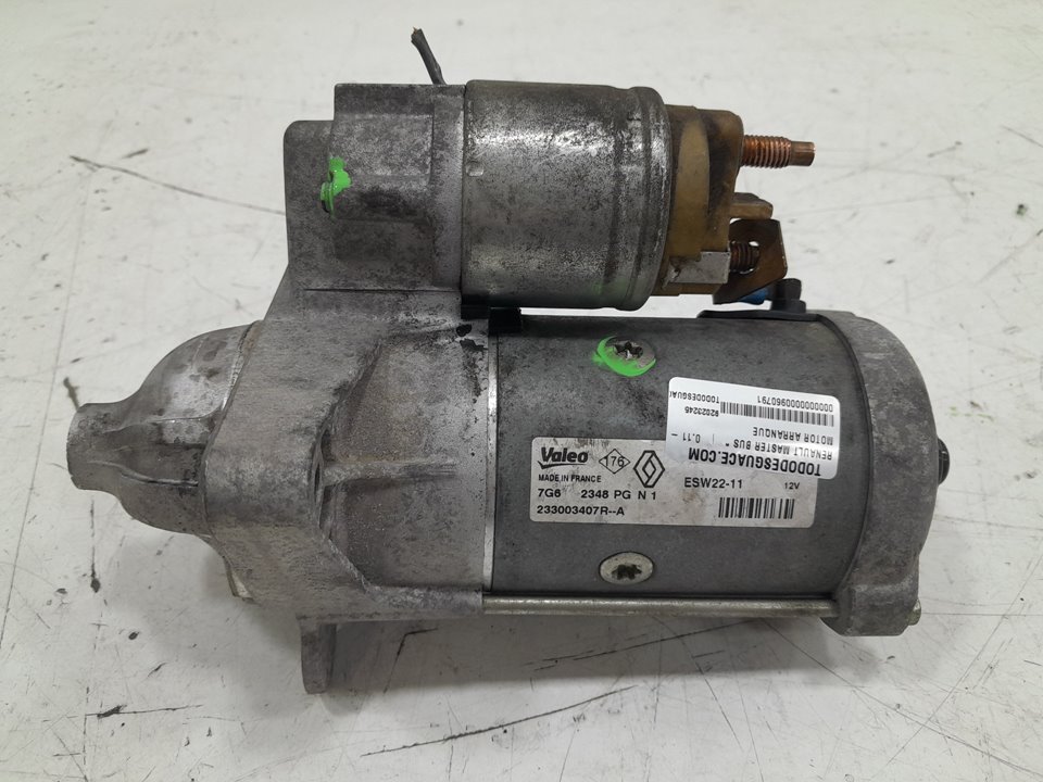 Motor arranque renault  master bus       0.11 - ... no identificado