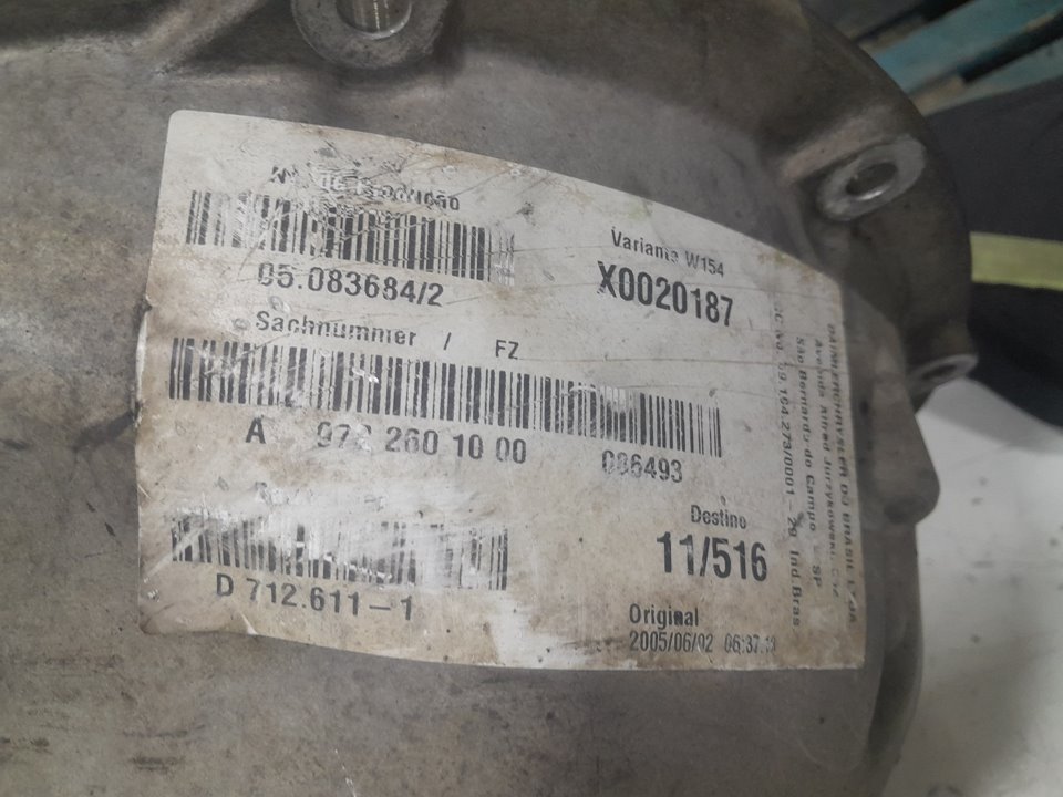 Caja cambios mercedes atego 2ejes 18 t bm