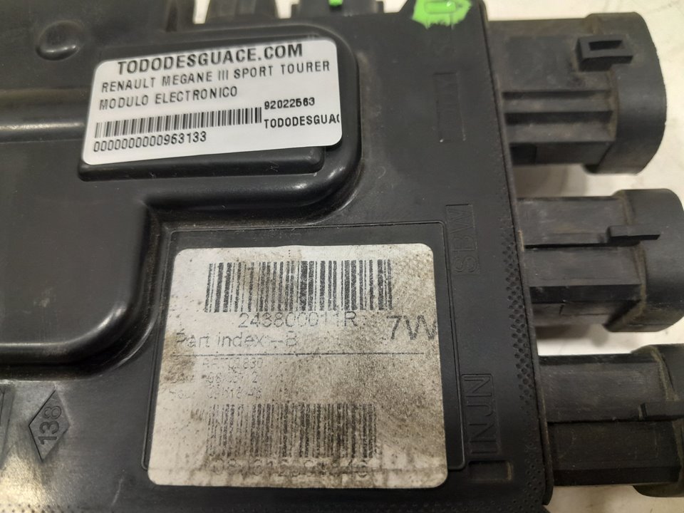 Modulo electronico renault megane iii fastback 1.5 dci (bz09 bz0d)