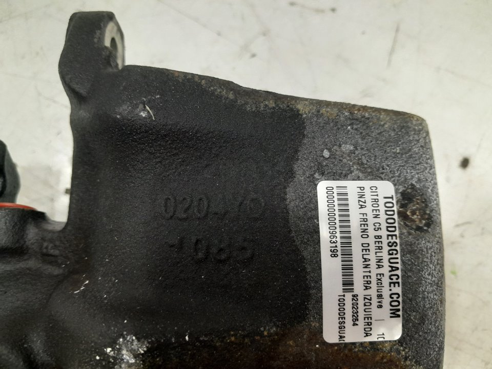 Pinza freno delantera izquierda citroen c5 i 2.0 16v (dcrfnc dcrfnf)