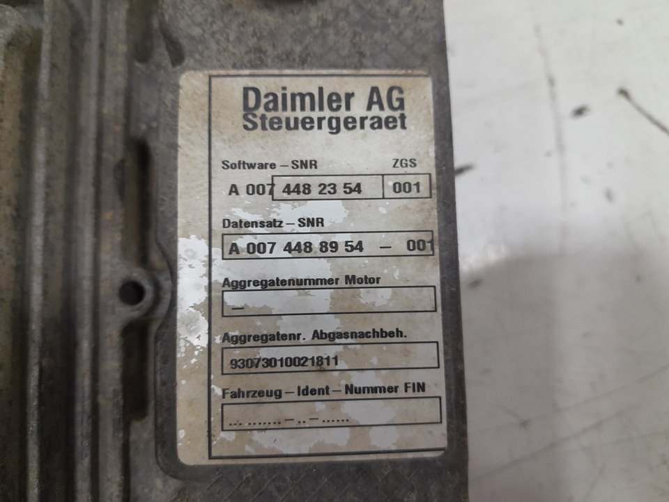 Centralita acm mercedes-benz mercedes actros bm 963.xxx 3-achser 25xx 6x2 szm l bigspace      06.12 - 12.19 no identificado