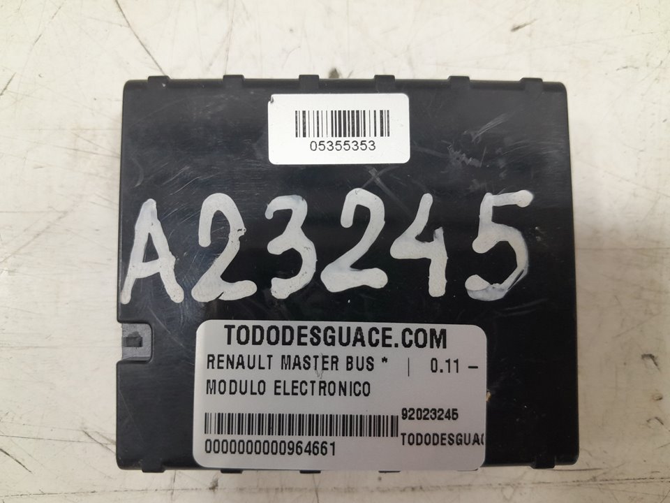 Modulo electronico renault  master bus       0.11 - ... no identificado