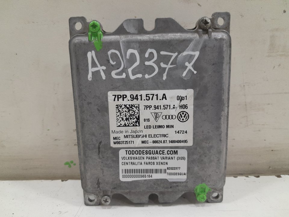 Centralita faros xenon volkswagen passat variant (3g5