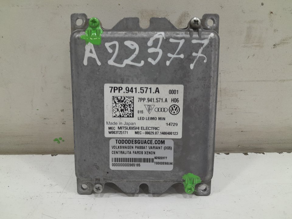 Centralita faros xenon volkswagen passat variant (3g5