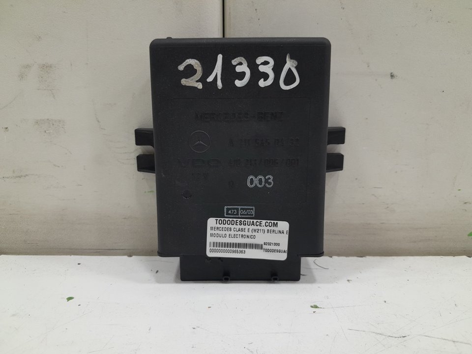 Modulo electronico mercedes-benz clase e e 270 cdi (211.016)