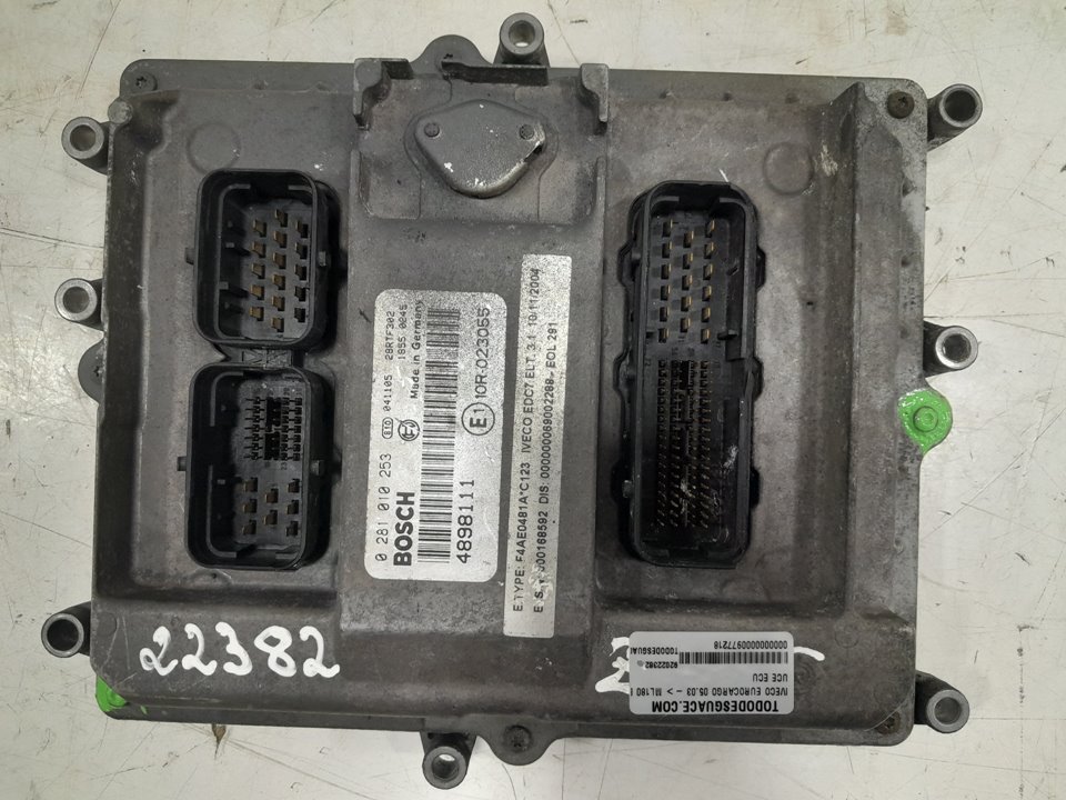 Uce ecu iveco eurocargo 05.03  ml180