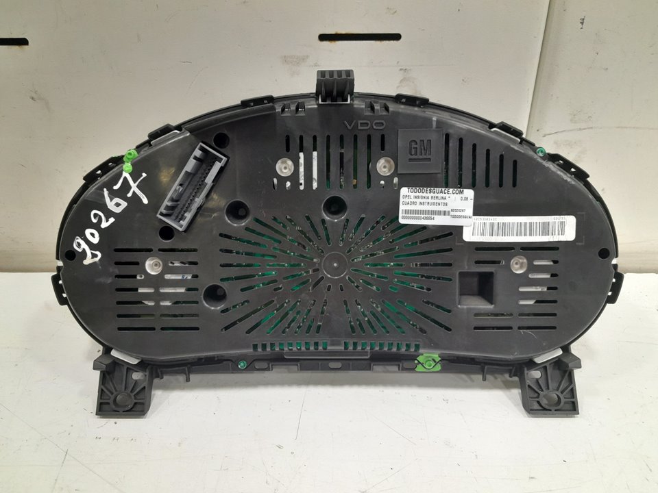 Cuadro instrumentos opel insignia a 