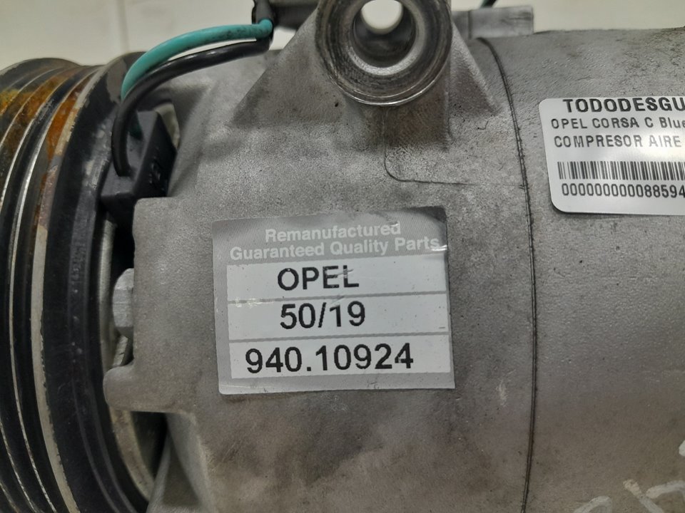Compresor aire acondicionado opel corsa c 1.0 (f08 f68)