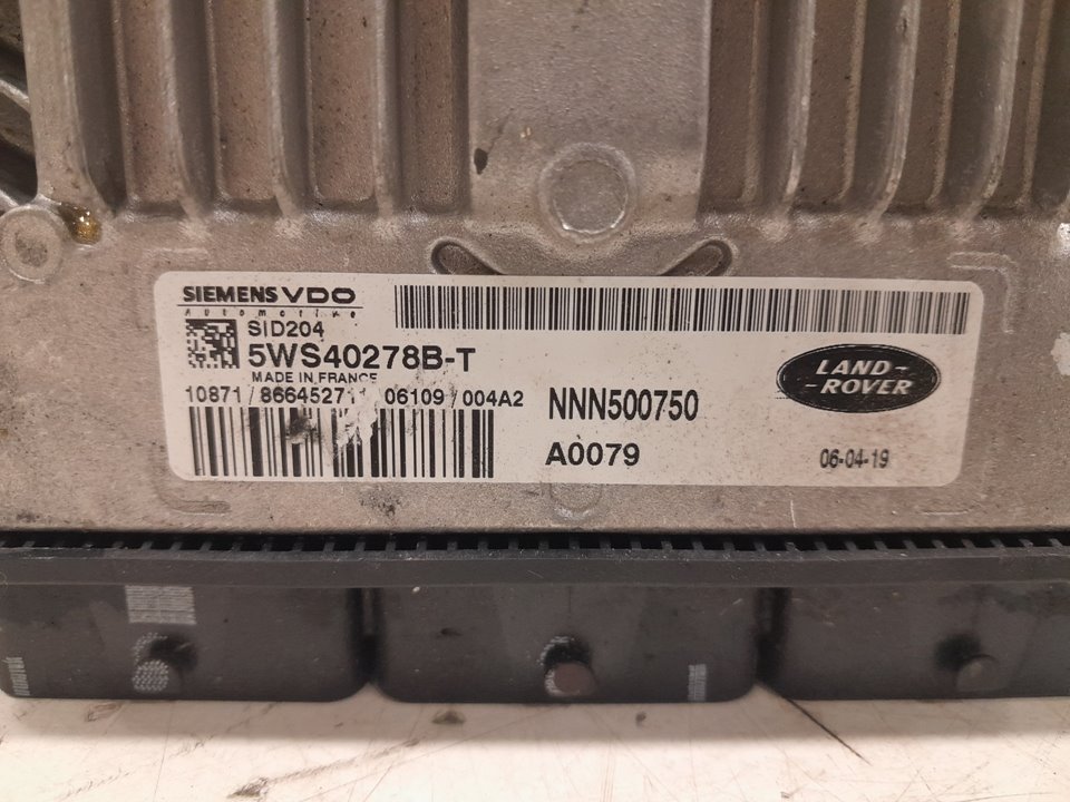 Centralita motor uce land rover discovery iv 2.7 td 4x4