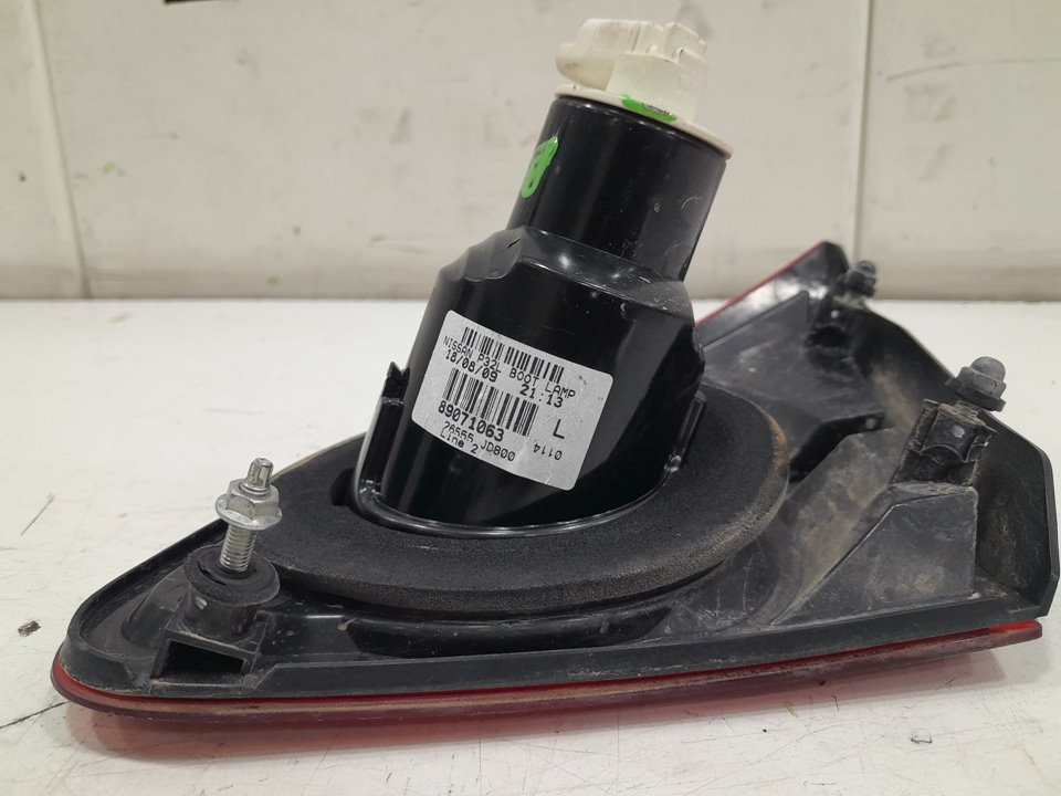 Piloto interior trasero izquierdo nissan qashqai  qashqai +2 i 1.5 dci