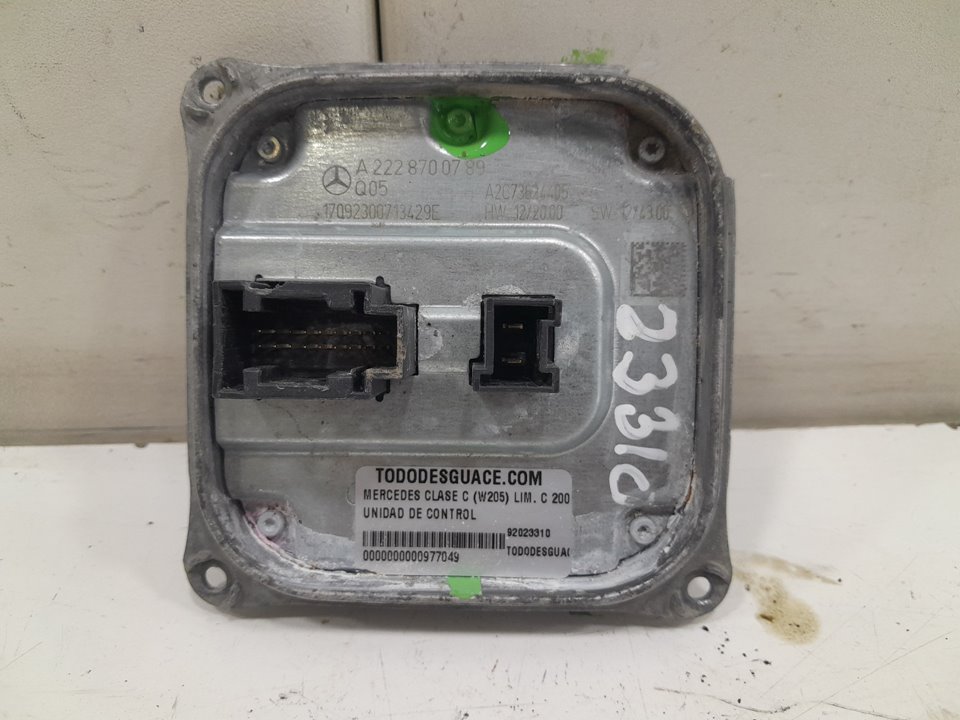 Unidad de control mercedes-benz clase c c 200 d (205.007)