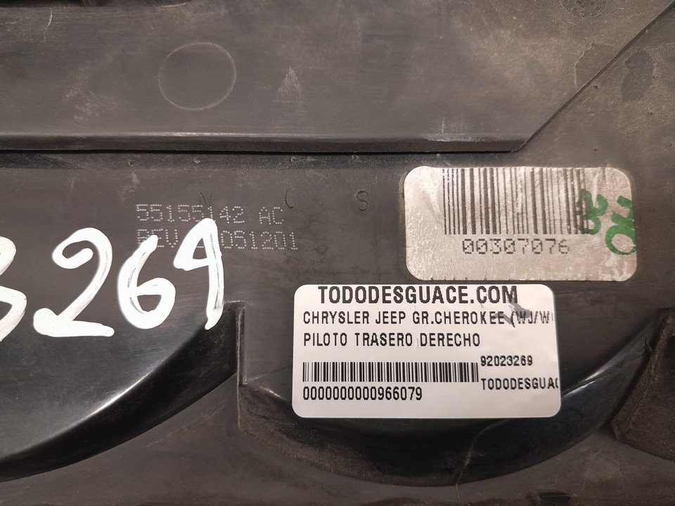 Piloto trasero derecho jeep grand cherokee ii 3.1 td 4x4