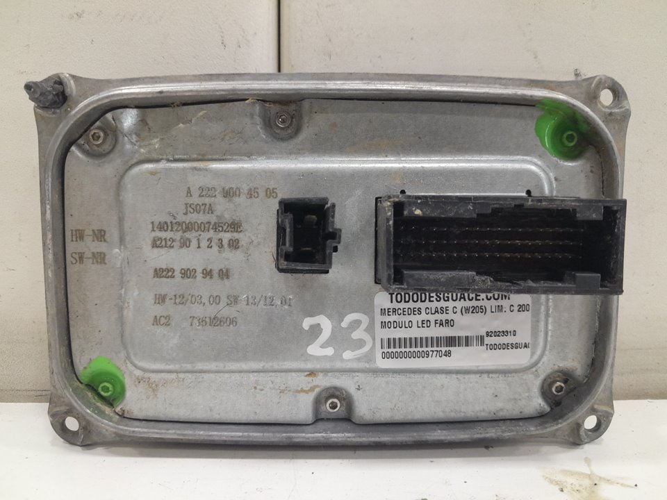 Modulo led faro mercedes-benz clase c c 200 d (205.007)