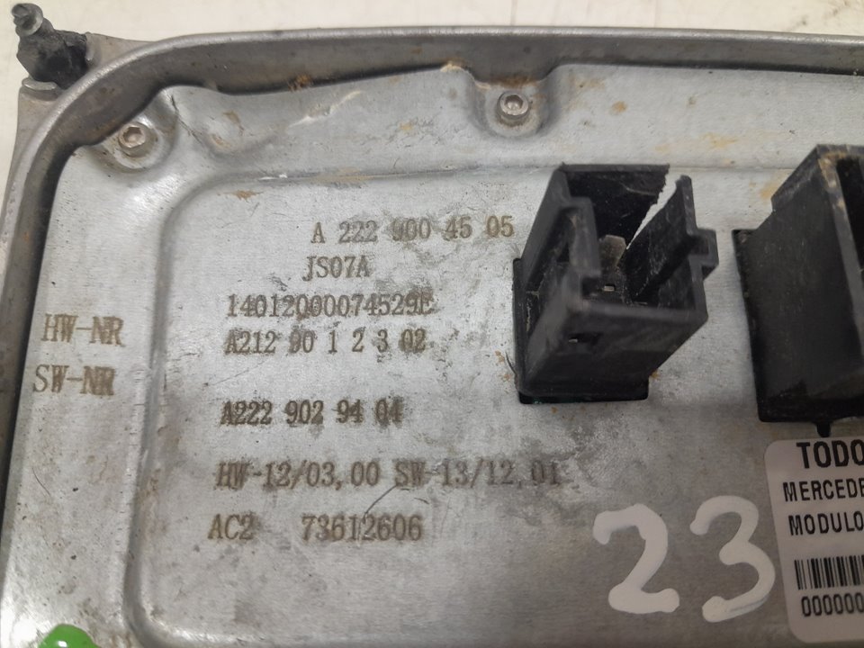 Modulo led faro mercedes-benz clase c c 200 d (205.007)