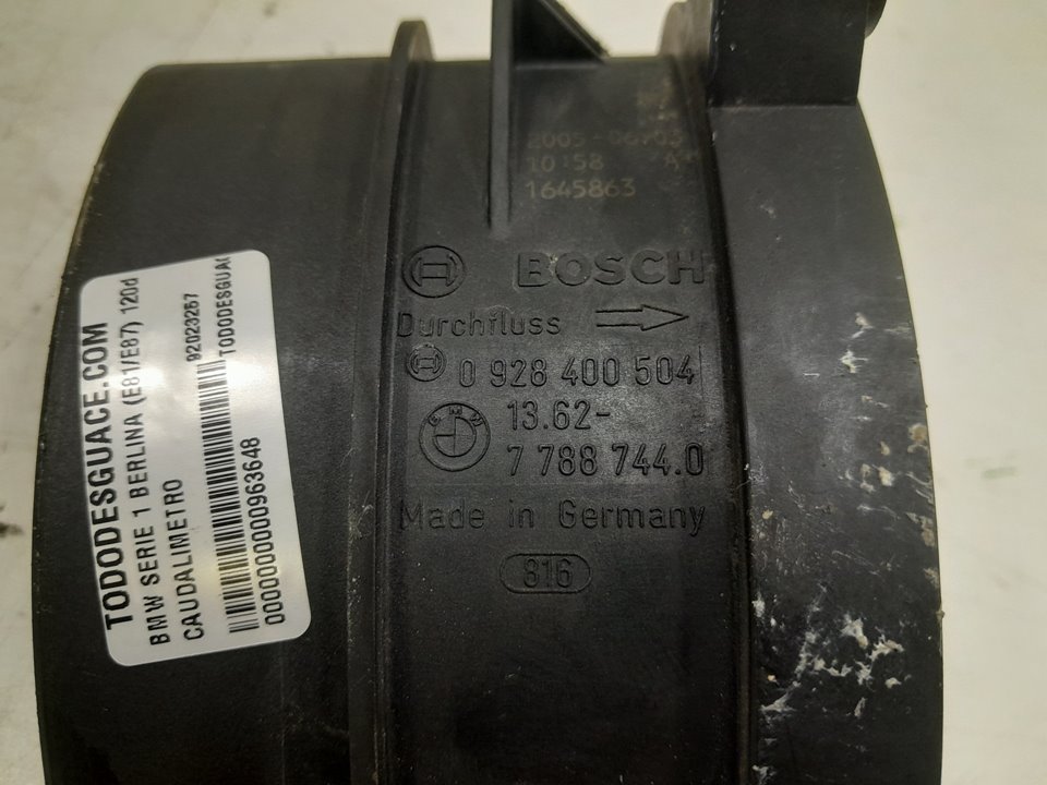 Caudalimetro bmw 1 120 d