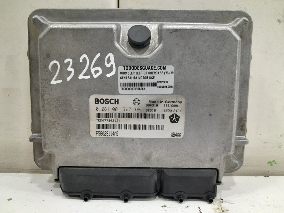 Centralita motor uce jeep grand cherokee ii 3.1 td 4x4