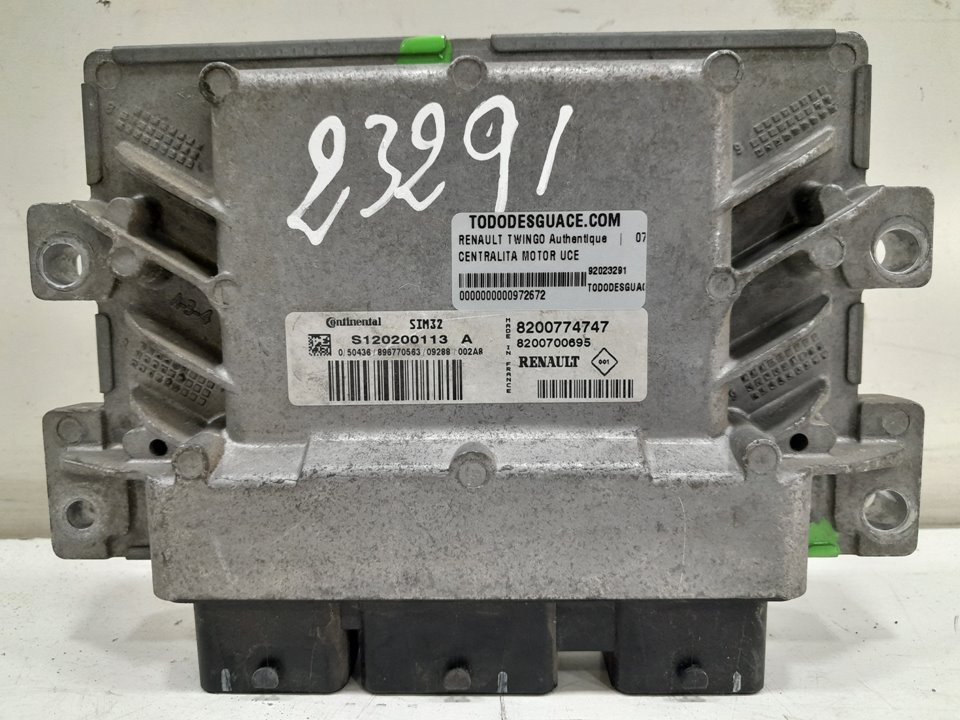 Centralita motor uce renault twingo i 1.2 16v (c06c c06d c06k)