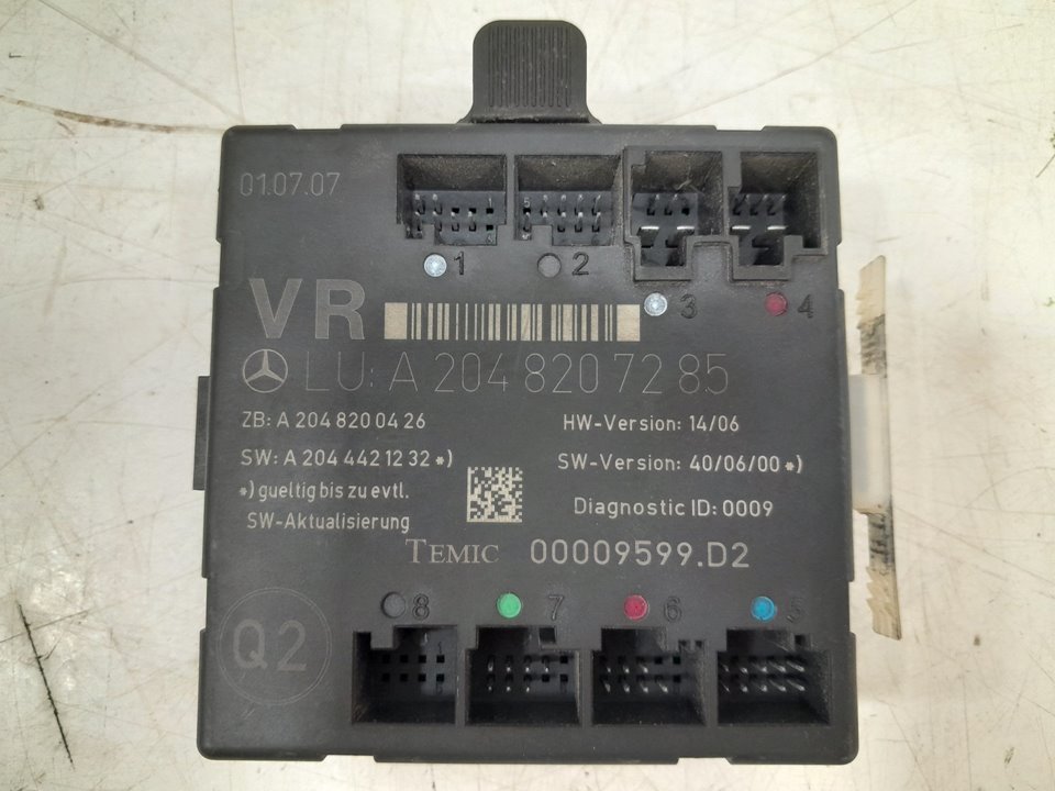 Modulo control mercedes-benz clase c c 300 cdi 4matic (204.092)