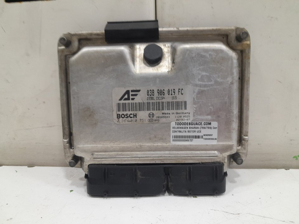 Centralita motor uce volkswagen sharan 1.9 tdi