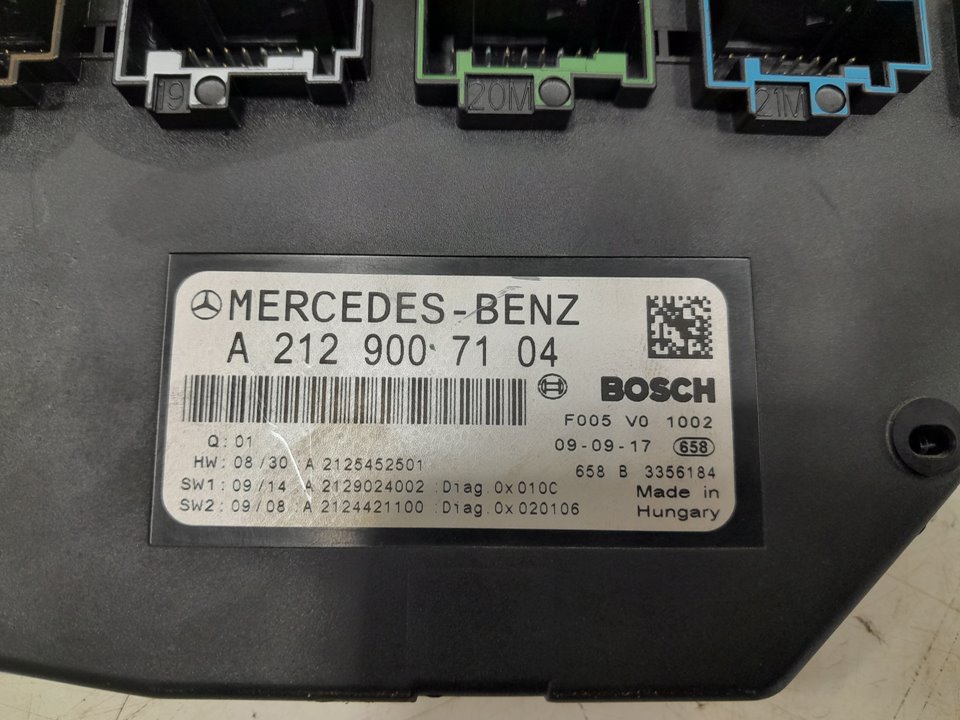 Caja fusible sam mercedes-benz clase e e 220 cdi  bluetec (212.001 