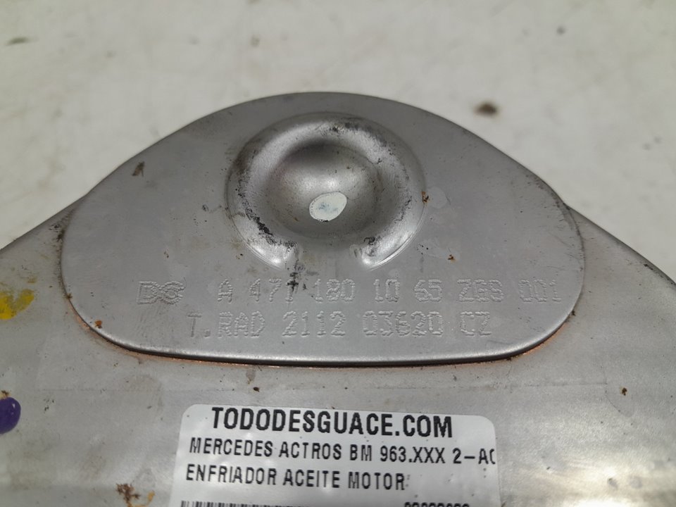 Enfriador aceite motor mercedes actros bm 963.xxx 2a