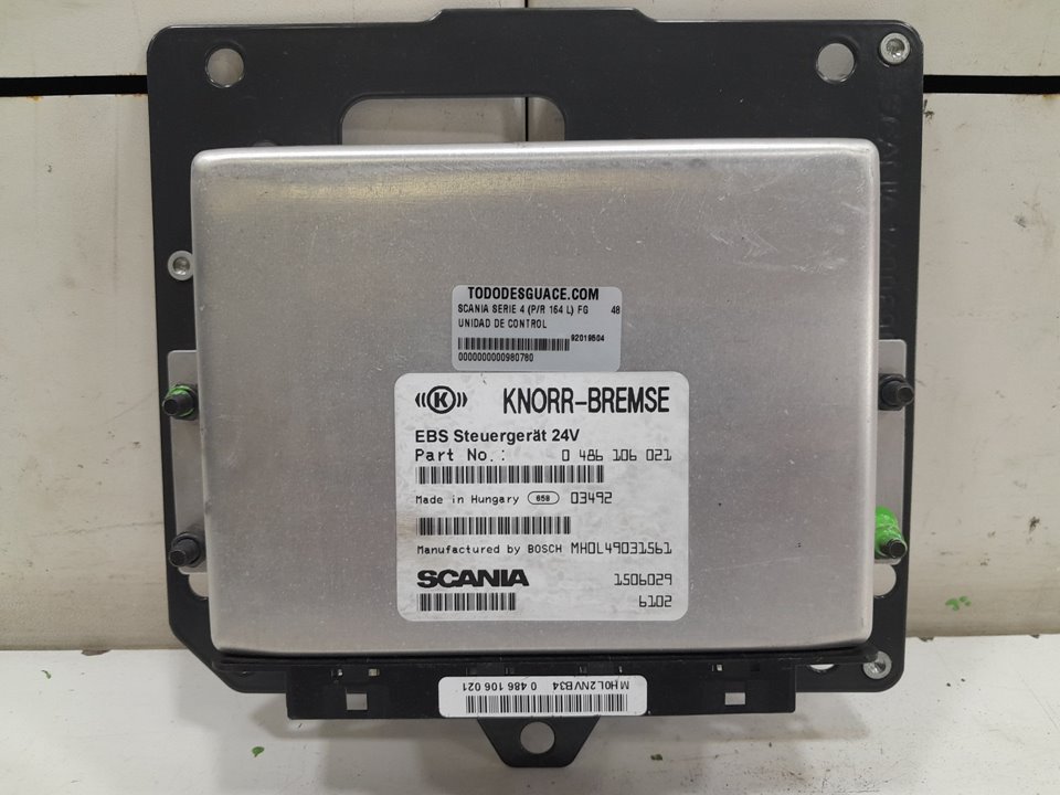 Unidad de control scania serie 4 (pr 164 l) fg 