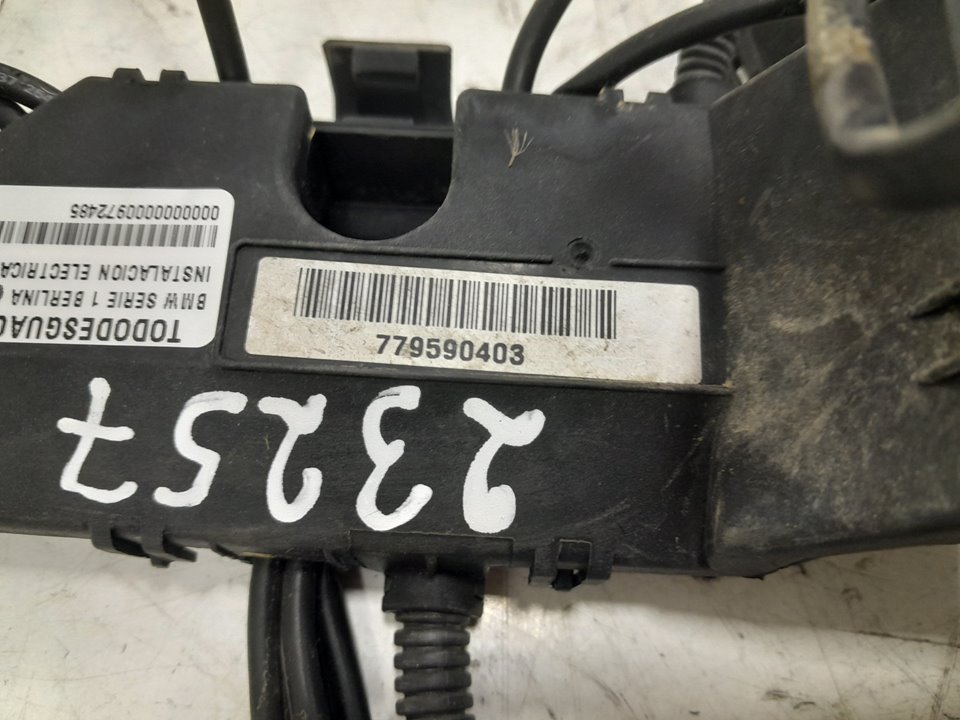 Instalacion electrica motor bmw 1 120 d