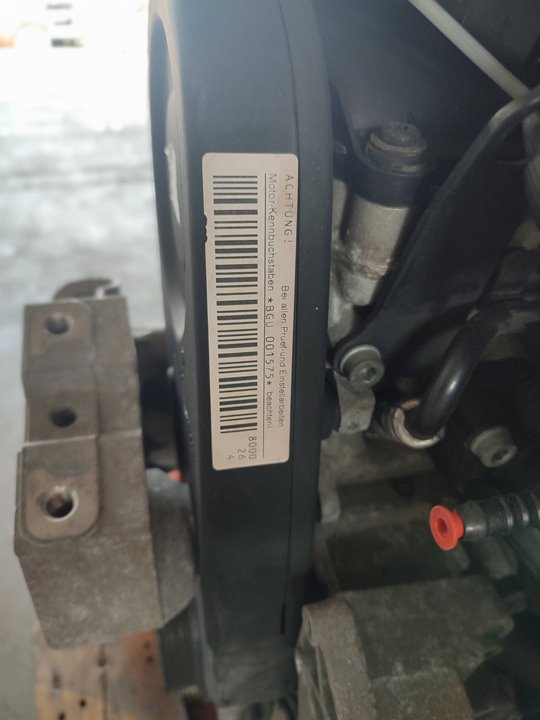 Motor completo audi a3 1.6