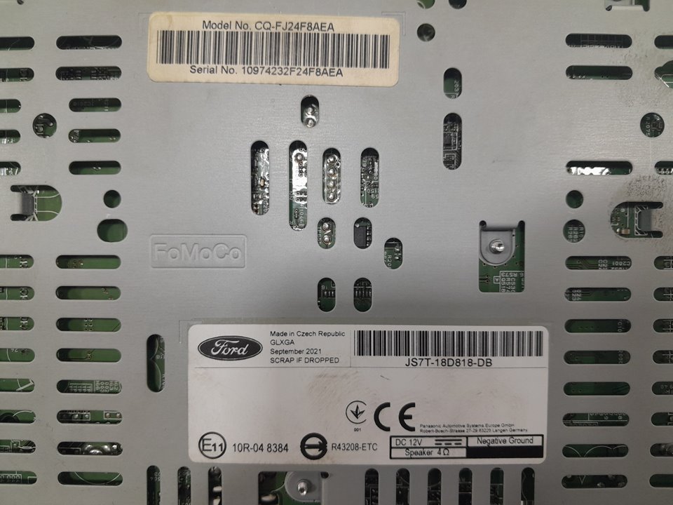 Sistema audio / radio cd ford mondeo lim. hybrid stlin