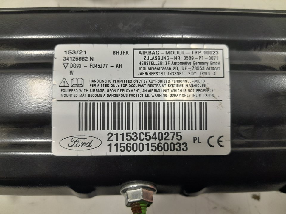 Kit airbag ford mondeo lim. hybrid stlin