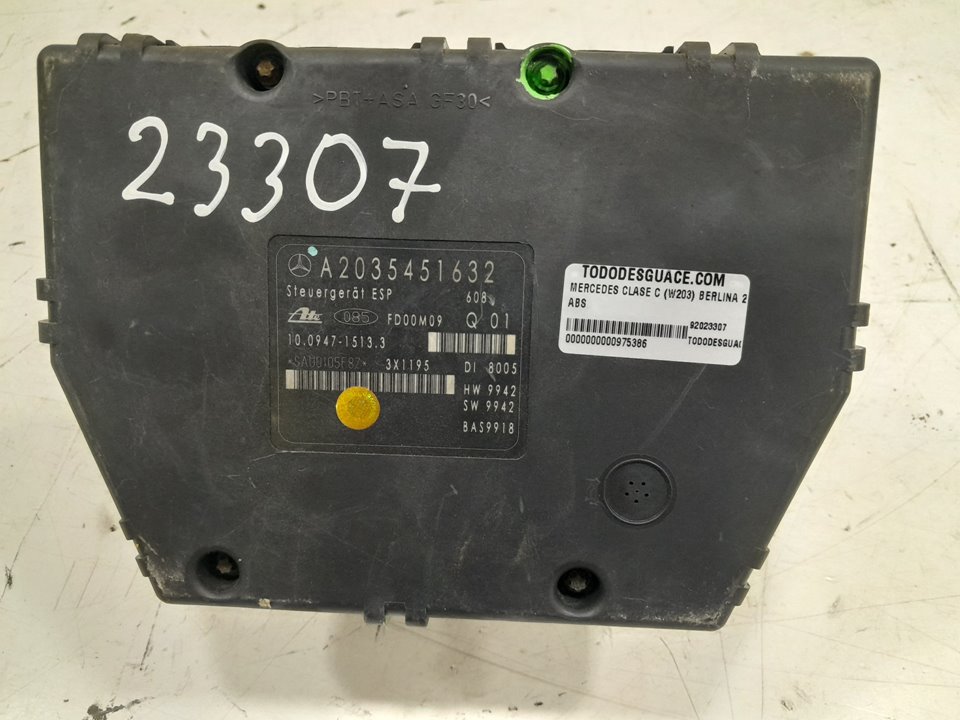 Abs mercedes-benz clase c c 220 cdi (203.006)
