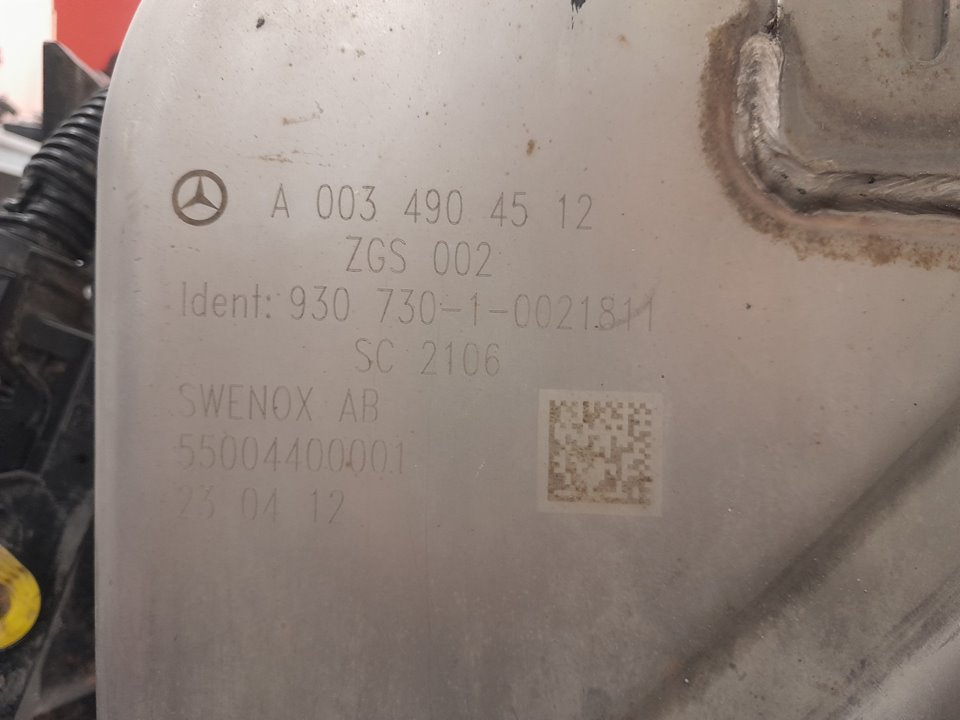 Catalizador mercedes-benz mercedes actros bm 963.xxx 3-achser 25xx 6x2 szm l bigspace      06.12 - 12.19 no identificado