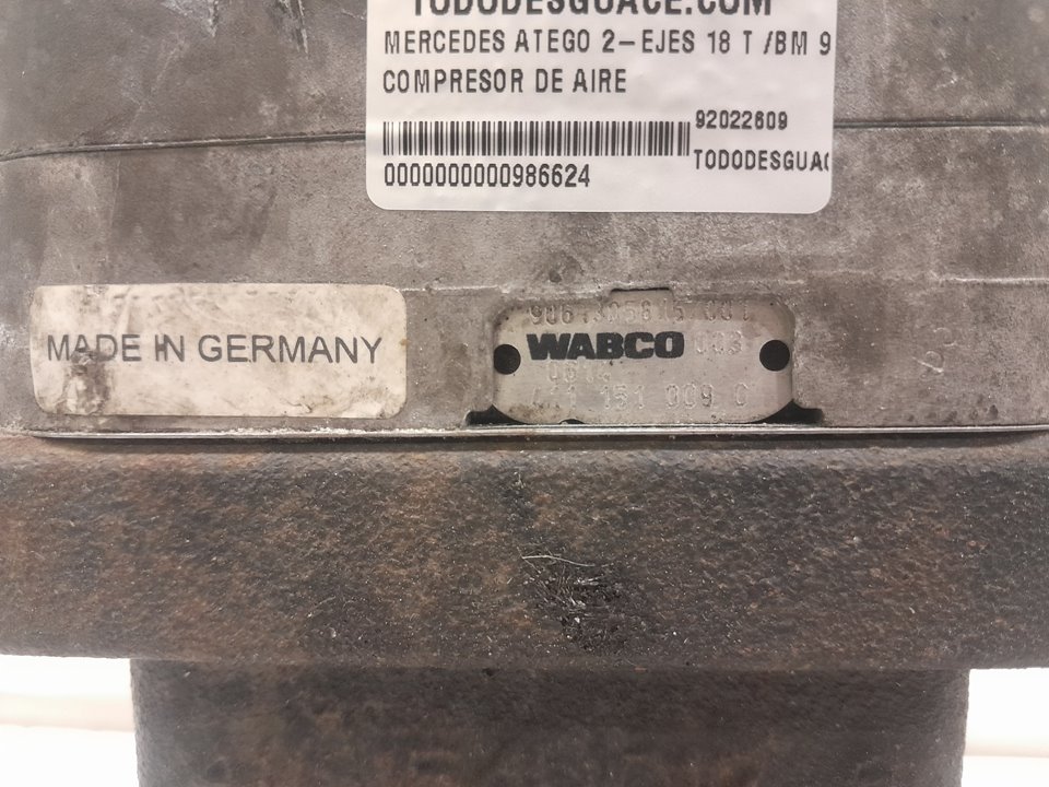 Compresor de aire mercedes atego 2ejes 18 t bm