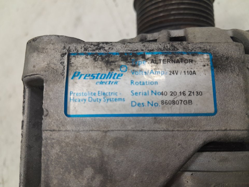Alternador mercedes atego 2ejes 18 t bm