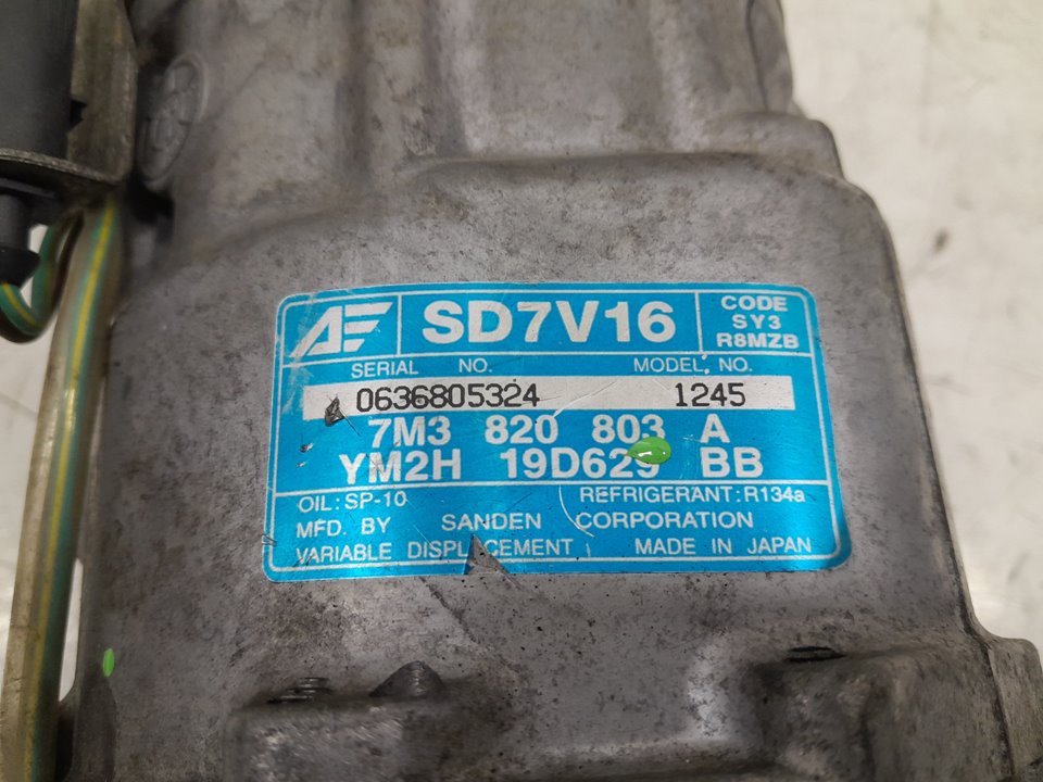 Compresor aire acondicionado volkswagen sharan 1.9 tdi