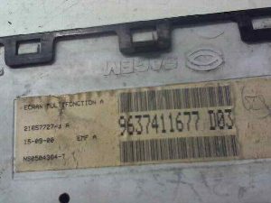 Display Central CITROEN XSARA BERLINA 1992
