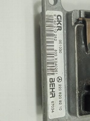 RESISTENCIA CALEFACCION MERCEDES-BENZ