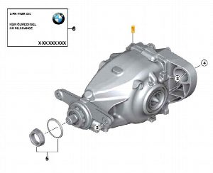 DIFERENCIAL TRASERO BMW X6 (F16) 2017