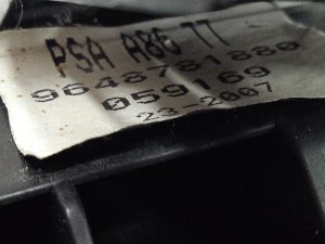 PALANCA CAMBIO AUTOM PEUGEOT 207 CC 2007