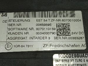 MODULO ELECTRONICO DAF SERIE XF EURO 6 2018