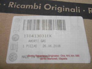 AMORTIGUADOR DELANTERO IZQUIERDO SEAT RECAMBIO ORIGINAL