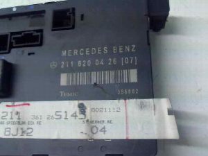 MODULO ELECTRONICO MERCEDES CLASE E (W211) BERLINA 2002