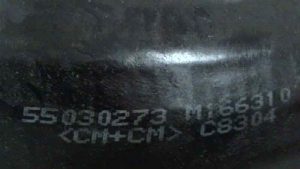 TUBO INTERCOOLER CITROEN C8 2006