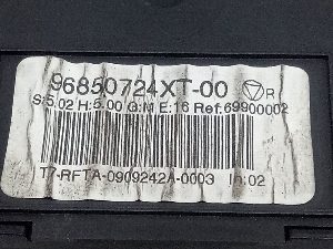 MANDO CALEFACCION / AIRE ACONDICIONADO PEUGEOT 308 2009