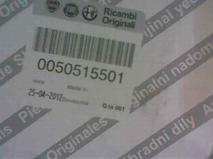 FILTRO AIRE FIAT RECAMBIO ORIGINAL 2013