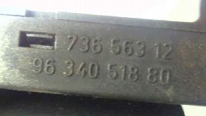 CENTRALITA INMOVILIZADOR PEUGEOT PARTNER (S1) 2001
