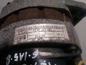 ALTERNADOR RENAULT 19 (B/C/L53) 1996